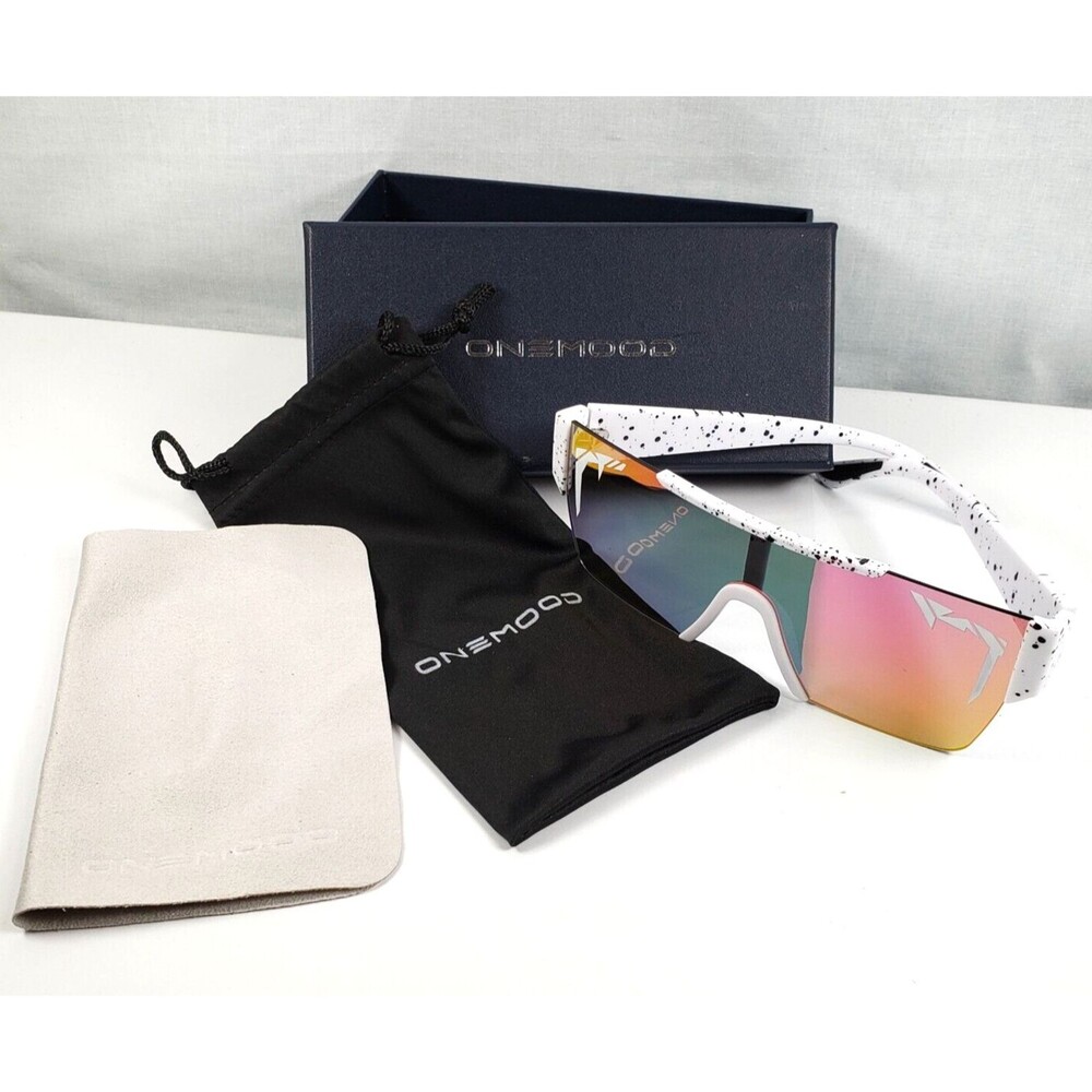 One Mood - Polarized Sports Sunglasses For Cycling, Fishing Windproof - NIB